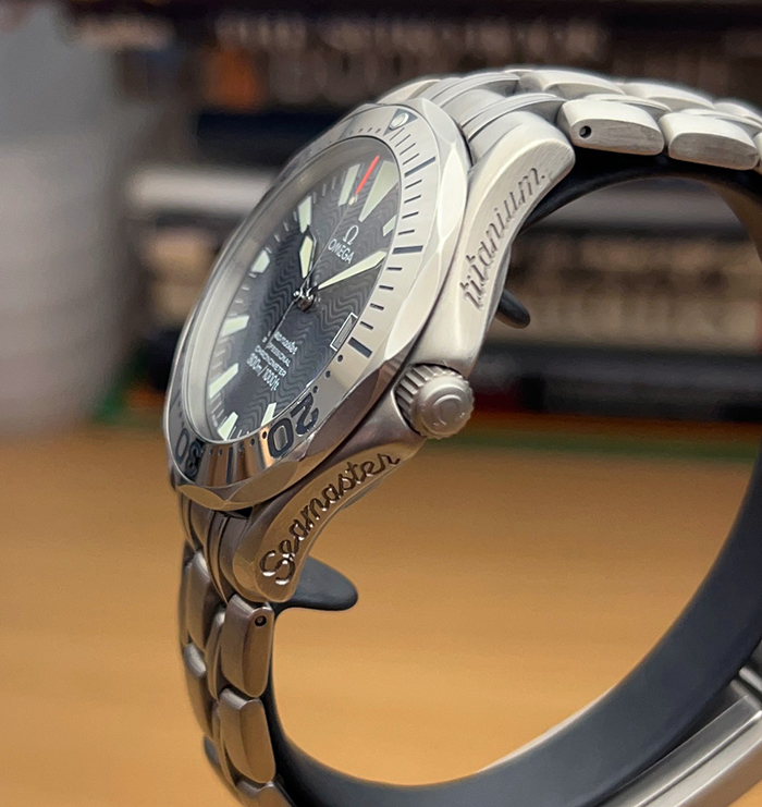 1999 Omega Seamaster Diver Titanium 300M 150th Anniversary Limited Edition Ref. 2232.30